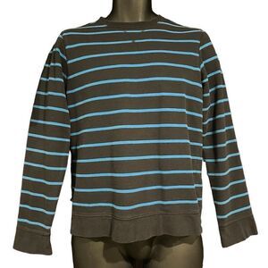Urban Pipeline Black Blue Fleece-Lined Sweatshirt Boy’s Large